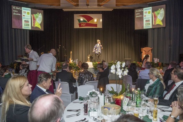 Leoben, Oesterreich,18.11.2017,Chronik. Bild zeigt ein Feature von der Straussgala 2017. 