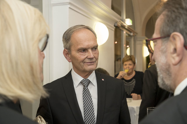 Leoben, Oesterreich,18.11.2017,Chronik. Bild zeigt ein Feature von der Straussgala 2017. 