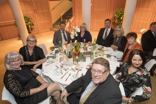 Leoben, Oesterreich,18.11.2017,Chronik. Bild zeigt ein Feature von der Straussgala 2017. 