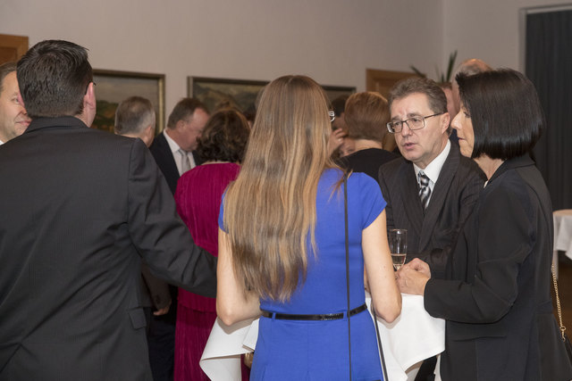 Leoben, Oesterreich,18.11.2017,Chronik. Bild zeigt ein Feature von der Straussgala 2017. 