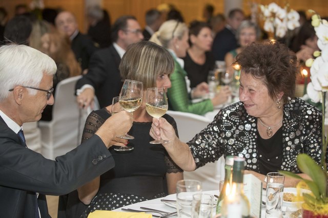 Leoben, Oesterreich,18.11.2017,Chronik. Bild zeigt ein Feature von der Straussgala 2017. 