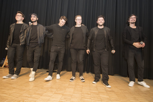 Leoben, Oesterreich,18.11.2017,Chronik. Bild zeigt ein Feature von der Straussgala 2017. 