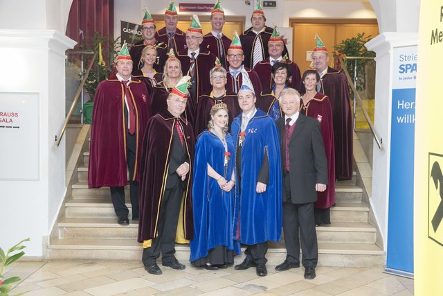 Leoben, Oesterreich,18.11.2017,Chronik. Bild zeigt ein Feature von der Straussgala 2017. 