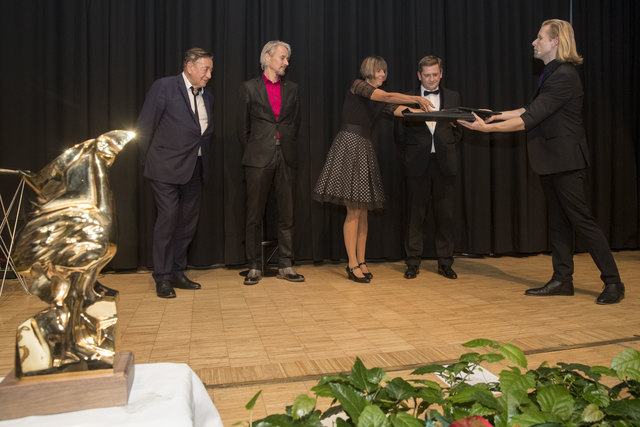 Leoben, Oesterreich,18.11.2017,Chronik. Bild zeigt ein Feature von der Straussgala 2017. 