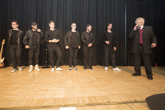 Leoben, Oesterreich,18.11.2017,Chronik. Bild zeigt ein Feature von der Straussgala 2017. 