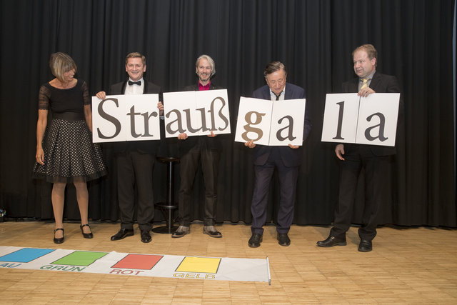 Leoben, Oesterreich,18.11.2017,Chronik. Bild zeigt ein Feature von der Straussgala 2017. 