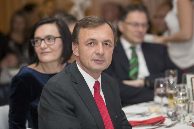 Leoben, Oesterreich,18.11.2017,Chronik. Bild zeigt ein Feature von der Straussgala 2017. 