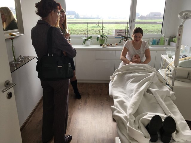 Für Wohlfühleffekt war gesorgt bei der Präsentation.