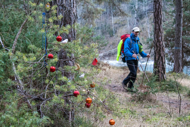 Bild 026: ein Jakobswegwanderer. © Ing. Günter Kramarcsik