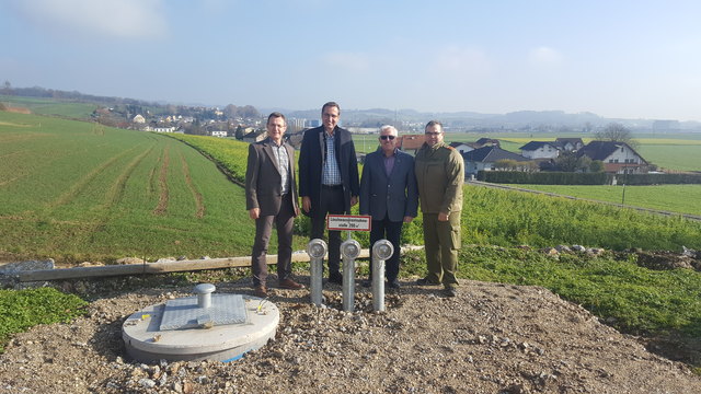 Klaus Weißengruber, Max Oberleitner, Ernst Rabl und Felix Schübl jun. (v. l. n. r.).