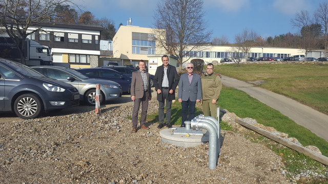 Klaus Weißengruber, Max Oberleitner, Ernst Rabl und Felix Schübl jun. (v. l. n. r.).