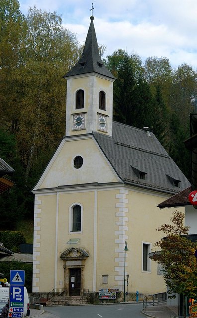 Außen soll die Marktkirche Wagrain einen neuen Anstrich erhalten. | Foto: Wagrain-Kleinarl-Tourismus