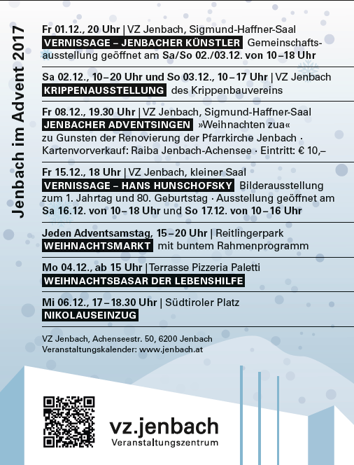 Der Jenbacher Weihnachtsmarkt bringt an den Adventsamstagen schon ab 15 Uhr die Kinderaugen zum Leuchten.