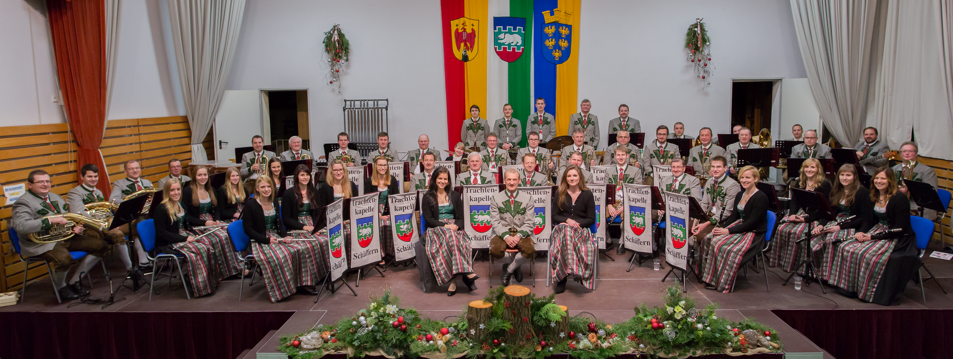 Die Trachtenkapelle Schäffern lädt am 16. und 17. Dezember zum traditionellen Weihnachtskonzert.