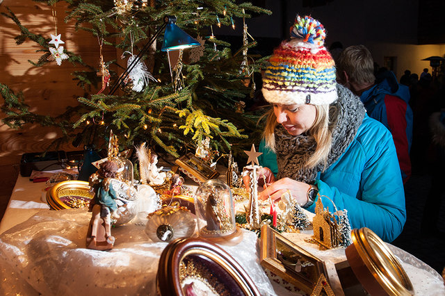 Adventmarkt am Winterstellgut. | Foto: Bernhard Moser