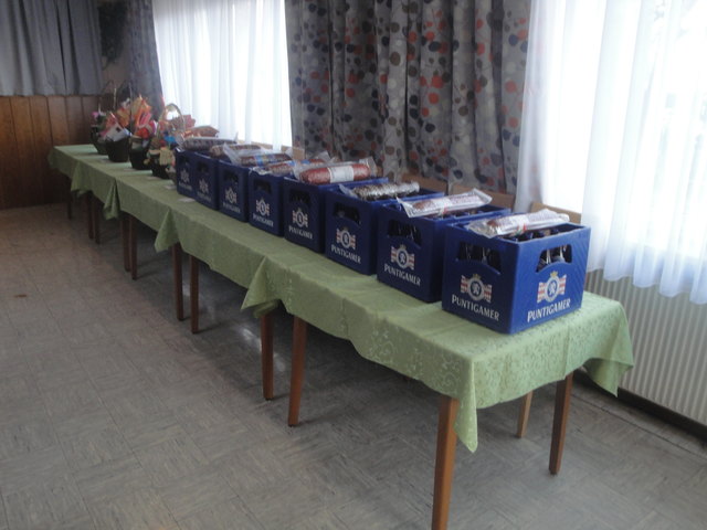 Die Sachpreise. | Foto: KK