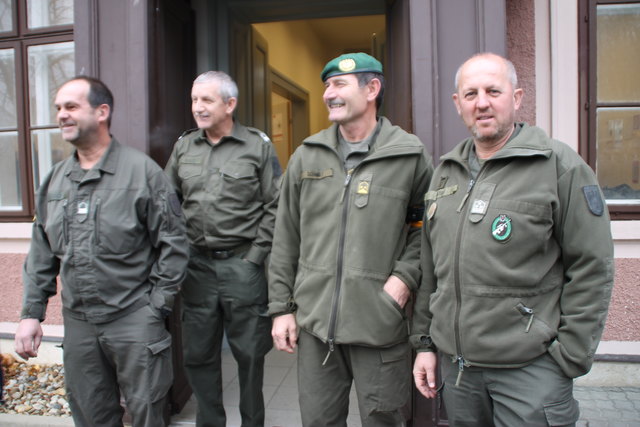 Die Herren des Bundesheeres freuten sich auf den Event.