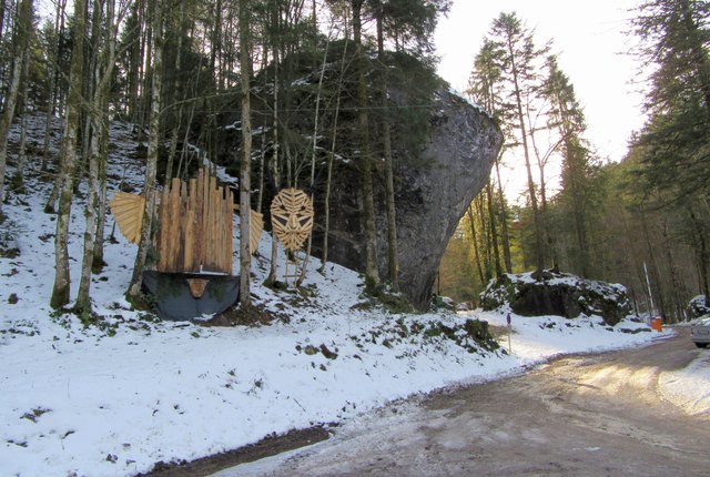 Veranstaltungsstätte der "Feichtnstoa Teifin" in Hintersee