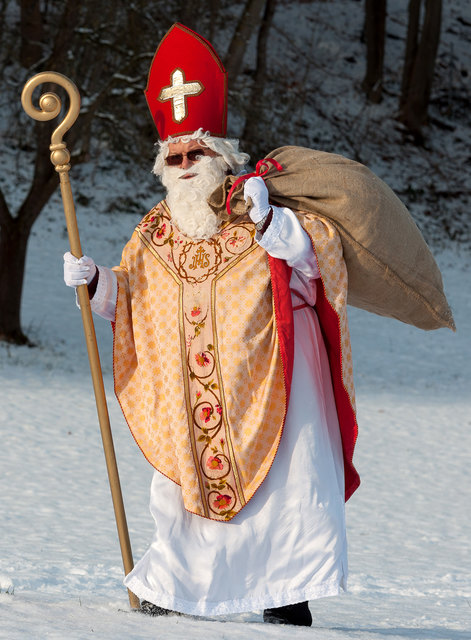 Der Nikolaus kommt nach Obergrünburg und Leonstein.
