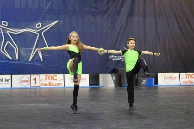 Alina Mahmutovic & Moritz Toman - 9. Platz ÖM 2017