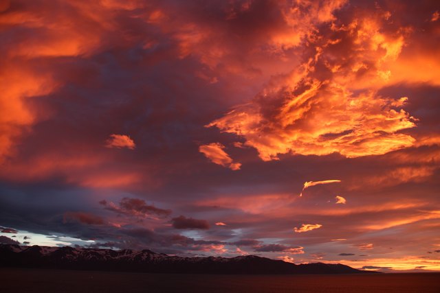Mitternachtssonne im Norden Islands
