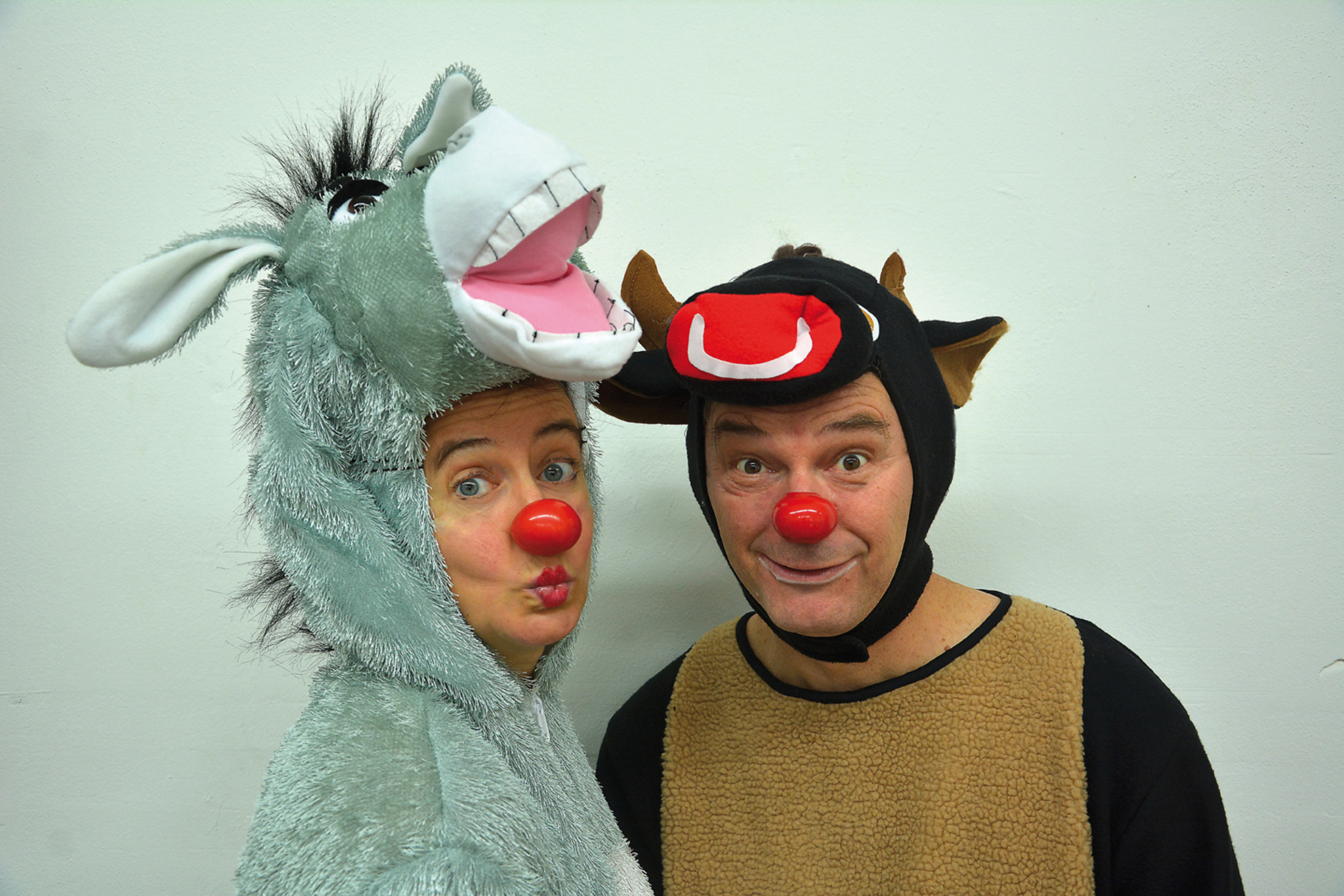 Clownduo Herbert & Mimi OCHS UND ESEL Kitzbühel