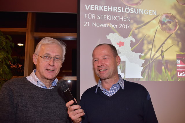 Günther Penetzdorfer (links) und Kurt Egger.