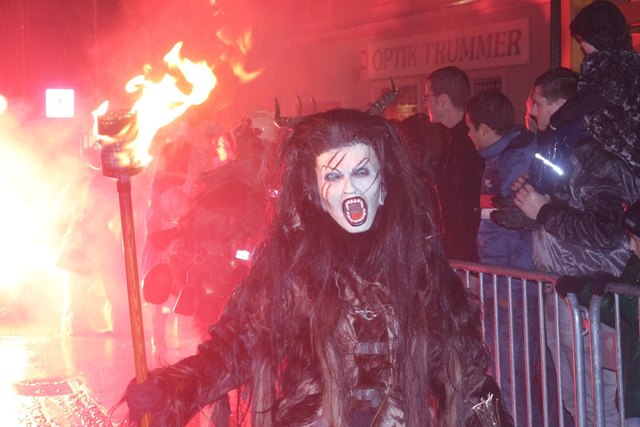 Was für ein Spektakel. 700 Krampusse unterhielten die 6.000 Besucher prächtig. | Foto: KK