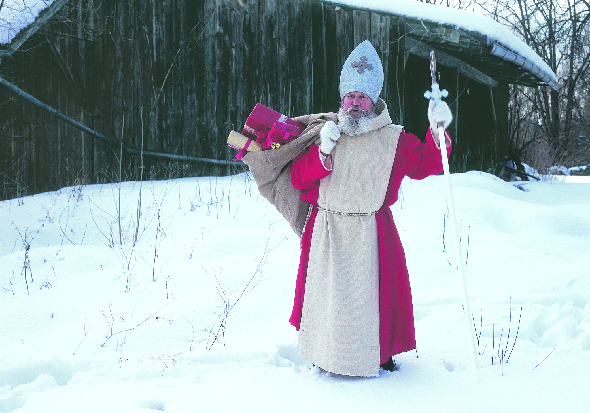 Der Nikolo kommt am 05.12. Reutte