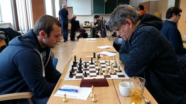 Das Foto zeigt links den Vorkämpfer der Litschauer Truppe Österreichischer Meister Jurij Khalakhan im erfolgreichen Kampf gegen Gerhard Wetscherek. | Foto: privat