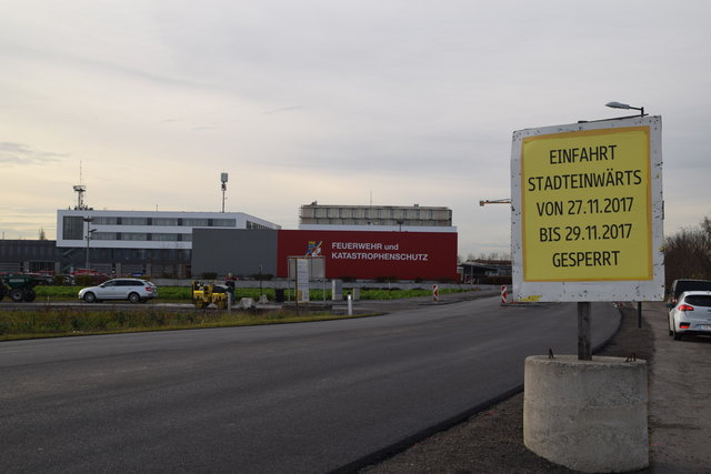 Tullns Stadteinfahrt ist noch bis zum 29. November gesperrt. | Foto: Zeiler