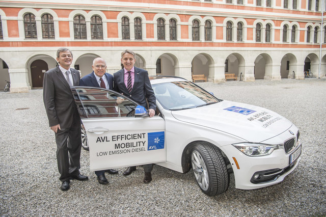 Pro Dieselauto: Eichlseder (TU), List (AVL), Herk (WKO) (v.l.) | Foto: Fischer