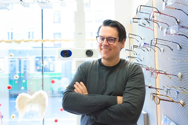 Unternehmer Kurt Otter spricht sich für eine Ausweitung der Altstadtbim aus und meint, dass dies für die ganze Stadt positiv wäre. | Foto: Jorj Konstantinov