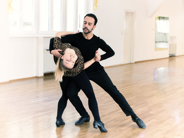 Tango Argentino in Favoriten: Julia Burghardt und Danilo Campisi | Foto: Tanschritt