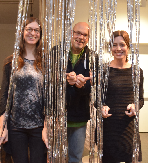 Das alte Freies Theater Innsbruck ist das neue BRUX (vl.n.r.): Carmen Sulzenbacher, Fabian Kametz und Magdalena Dreschke.