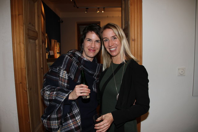 Viel Kunstsinn bewiesen auch Julia und Katharina Leitgeb.