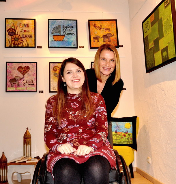 Tina Hötzendorfer mit Barbara Stöckl.