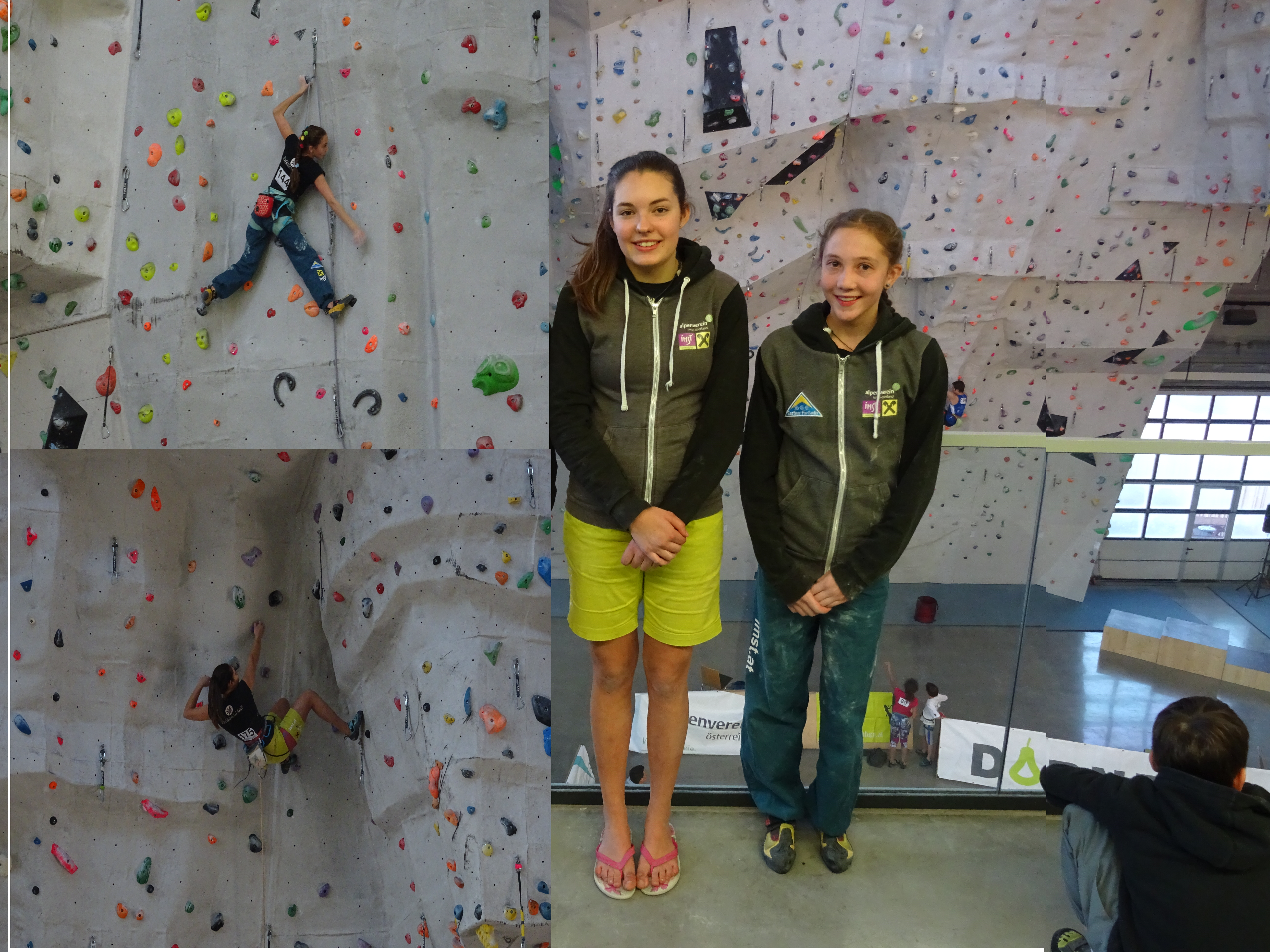 Eva Pauli und Lena Breuss waren in Dornbirn erfolgreich.