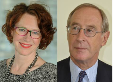 Univ.-Prof. Dr Ulrike Guérot, Leiterin des Departments für Europapolitik und Demokratieforschung und Dr. Ferdinand Trauttmansdorff, Lehrstuhlinhaber für Diplomatie an der Andrassy Universität Budapest diskutieren über Visionen und Chancen eines „Europa der Regionen“.