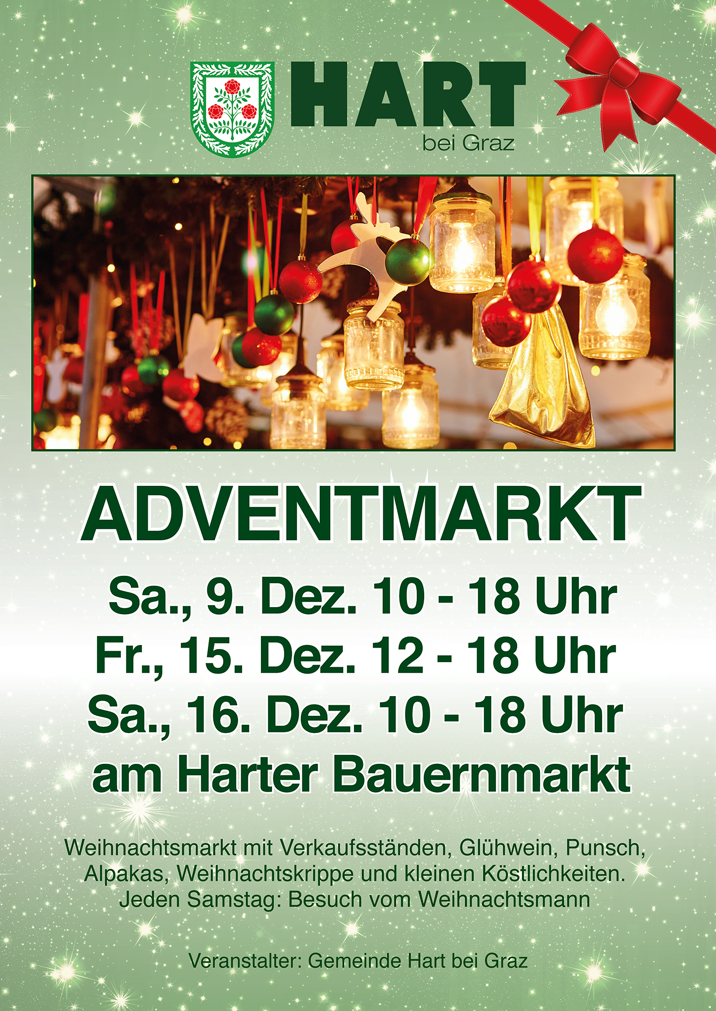 Flyer Adventmarkt