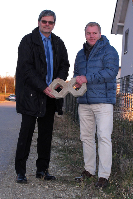 ÖVP-Gemeinderäte Andreas Gruber und Achim Wörner. | Foto: ÖVP