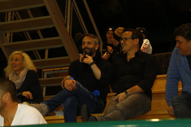 Ehrengast Marco Rose im Gespräch mit BSK-Boss Patrick Reiter. | Foto: BSK1933