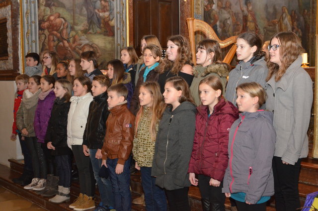 Chor der Mittelschule | Foto: Ebner