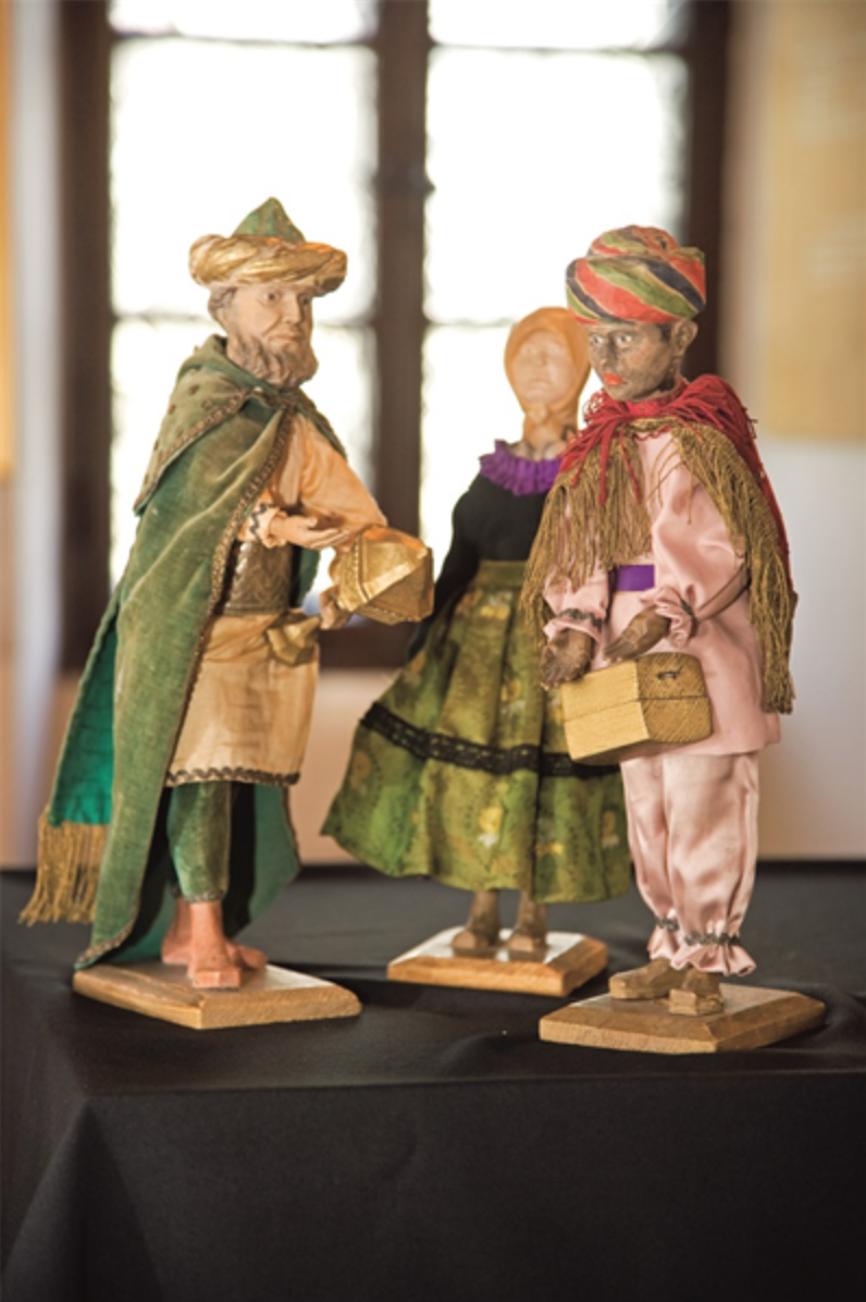 Figuren vom Traismaurer Kripperl.