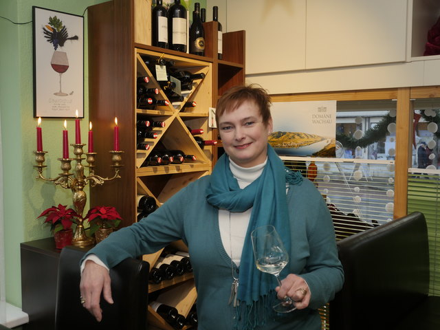 Sonja Weninger hat exquisite Tropfen parat … nicht nur fürs Weihnachtsfest.
