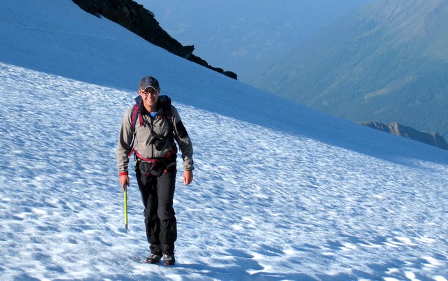 Machreich auf dem Weg zum Großglockner-Gipfel (3.798 Meter).