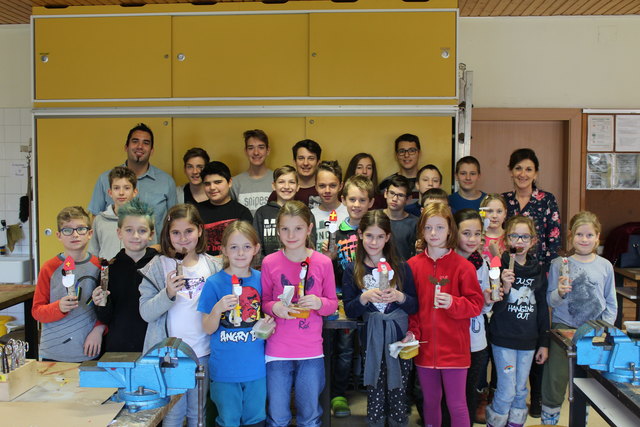 Über den Besuch von insgesamt fünf Volksschulen aus dem Bezirk freute sich die NMS Hainfeld. An zahlreichen Stationen durften die Kinder ihre Talente entdecken.