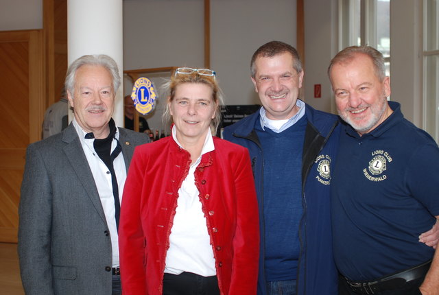 Gerald Frey, Kristel Demaere, Michael Holub und Herbert Hayduck