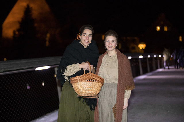 Stille Nacht, Heilige NachtAuf dem Spuren des WeihnachtsliedesHotorienspiel in Oberndorf und Laufen bei SalzburgFoto: Franz Neumayr     9.12.2017