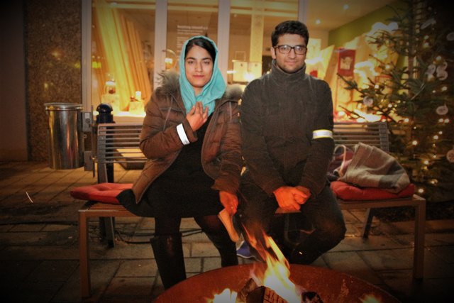 Marziyeh und Faramarz Karimi aus Afghanistan.
